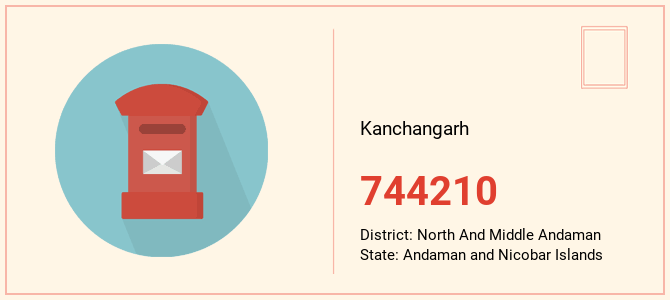 pin code of Kanchangarh in Andaman and Nicobar Islands