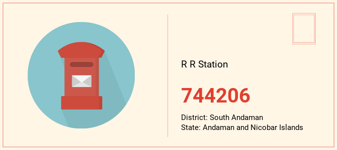 pin code of R R Station in Andaman and Nicobar Islands