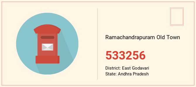pin code of Ramachandrapuram Old Town in Andhra Pradesh