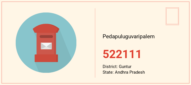 pin code of Pedapuluguvaripalem in Andhra Pradesh