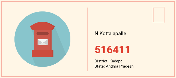 pin code of N Kottalapalle in Andhra Pradesh