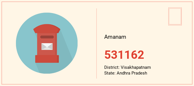 pin code of Amanam in Andhra Pradesh