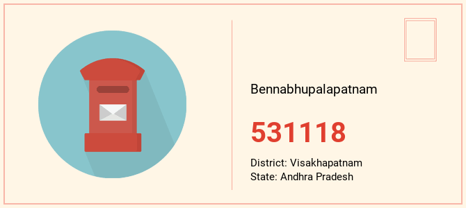 pin code of Bennabhupalapatnam in Andhra Pradesh