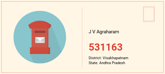 pin code of J V Agraharam in Andhra Pradesh