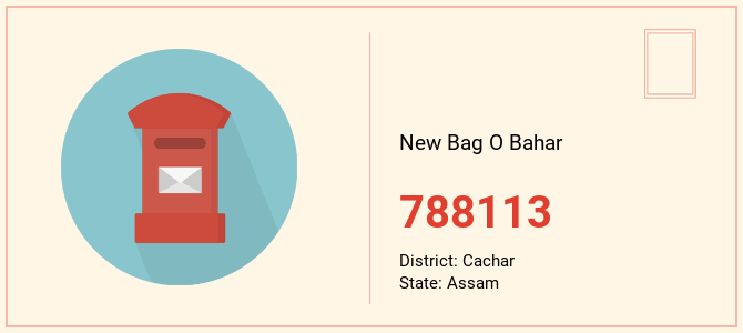 pin code of New Bag O Bahar in Assam