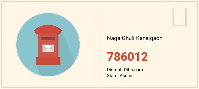 pin code of Naga Ghuli Kanaigaon in Assam