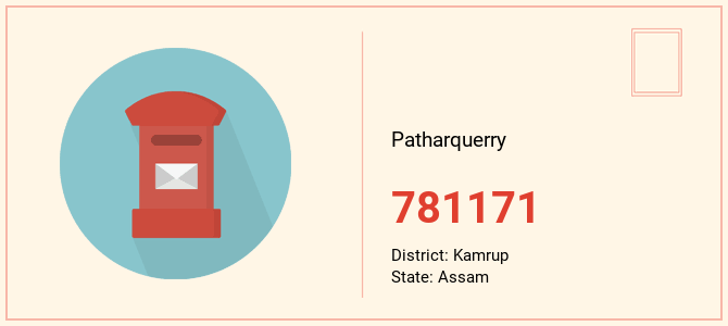 pin code of Patharquerry in Assam
