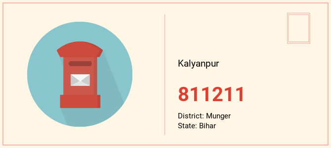 pin code of Kalyanpur in Bihar
