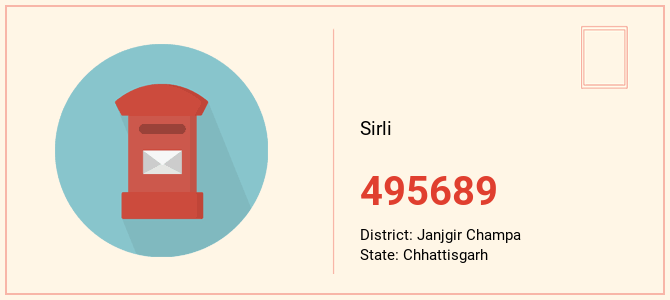 pin code of Sirli in Chhattisgarh