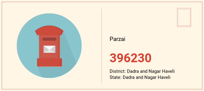 pin code of Parzai in Dadra and Nagar Haveli