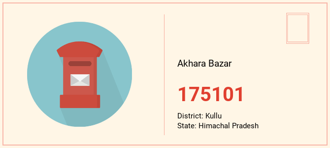 pin code of Akhara Bazar in Himachal Pradesh