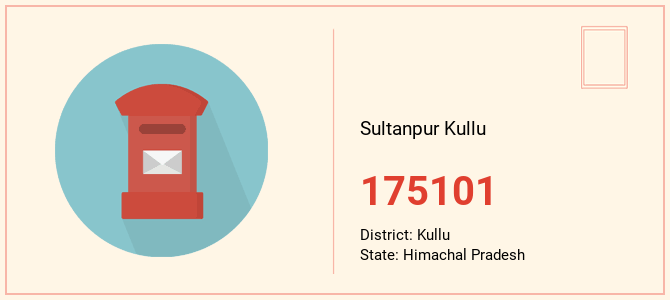 pin code of Sultanpur Kullu in Himachal Pradesh