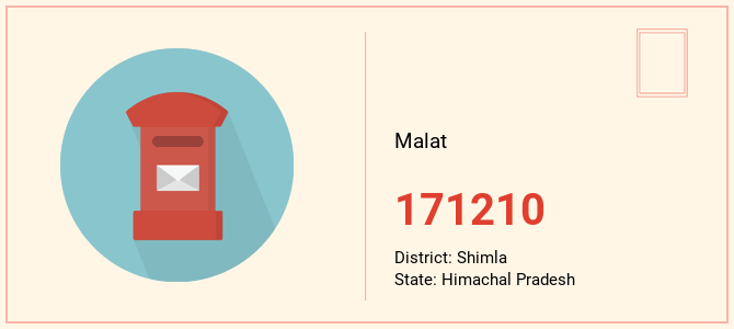 pin code of Malat in Himachal Pradesh