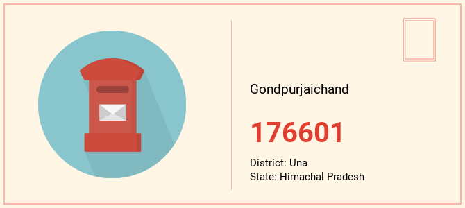 pin code of Gondpurjaichand in Himachal Pradesh