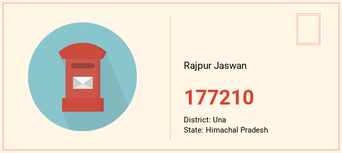 pin code of Rajpur Jaswan in Himachal Pradesh