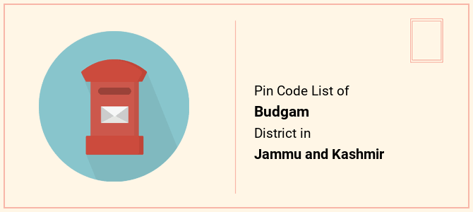 Budgam district pin code list in Jammu and Kashmir