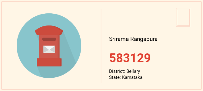 pin code of Srirama Rangapura in Karnataka