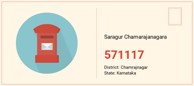 pin code of Saragur Chamarajanagara in Karnataka