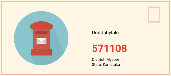 pin code of Doddabylalu in Karnataka