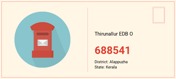 pin code of Thirunallur EDB O in Kerala