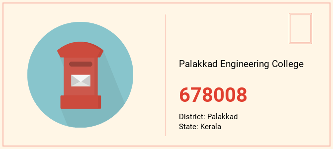 pin code of Palakkad Engineering College in Kerala
