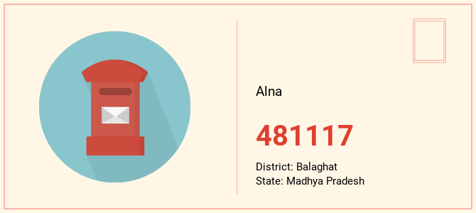 pin code of Alna in Madhya Pradesh