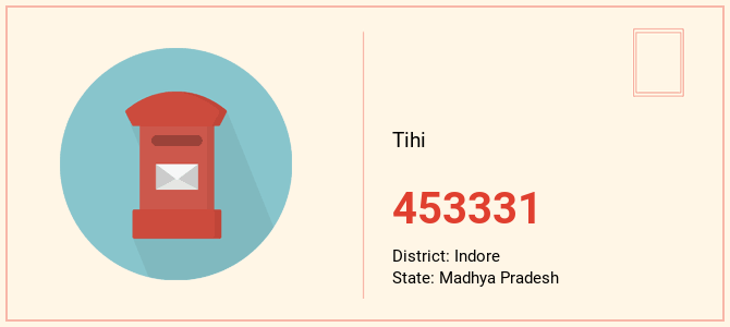 pin code of Tihi in Madhya Pradesh