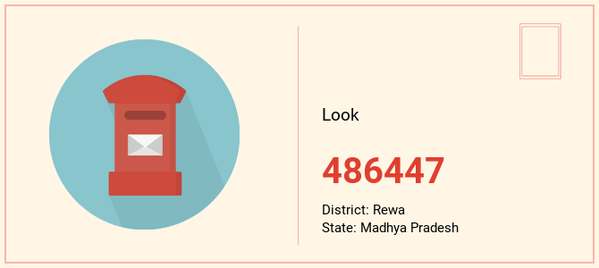 pin code of Look in Madhya Pradesh