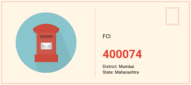pin code of FCI in Maharashtra
