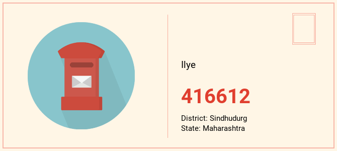 pin code of Ilye in Maharashtra