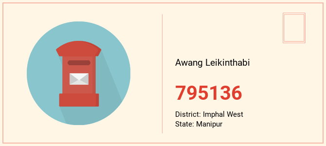 pin code of Awang Leikinthabi in Manipur