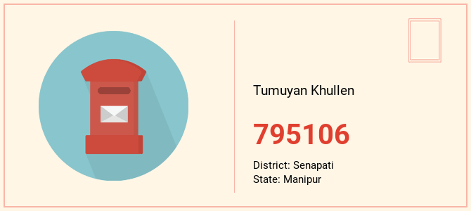 pin code of Tumuyan Khullen in Manipur