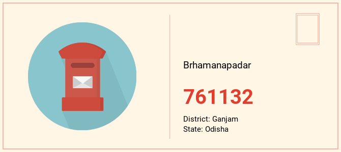 pin code of Brhamanapadar in Odisha