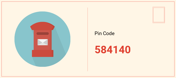 pin code 584140