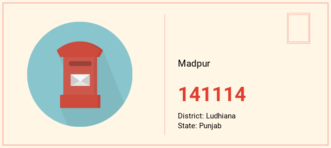pin code of Madpur in Punjab