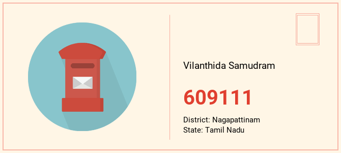 pin code of Vilanthida Samudram in Tamil Nadu