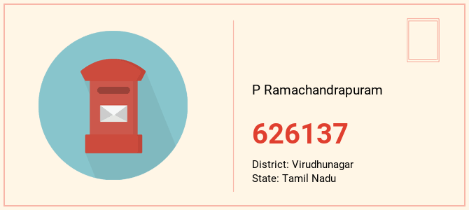 pin code of P Ramachandrapuram in Tamil Nadu