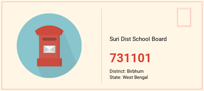 pin code of Suri Dist School Board in West Bengal