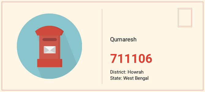 pin code of Qumaresh in West Bengal