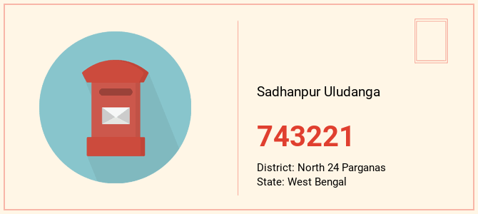 pin code of Sadhanpur Uludanga in West Bengal
