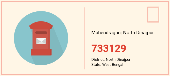 pin code of Mahendraganj North Dinajpur in West Bengal