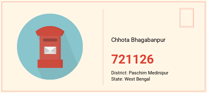 pin code of Chhota Bhagabanpur in West Bengal