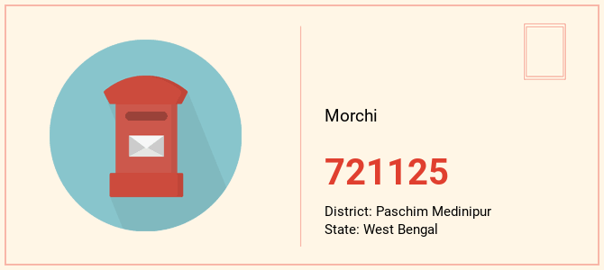 pin code of Morchi in West Bengal