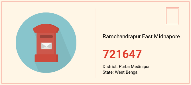 pin code of Ramchandrapur East Midnapore in West Bengal