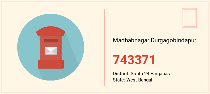 pin code of Madhabnagar Durgagobindapur in West Bengal